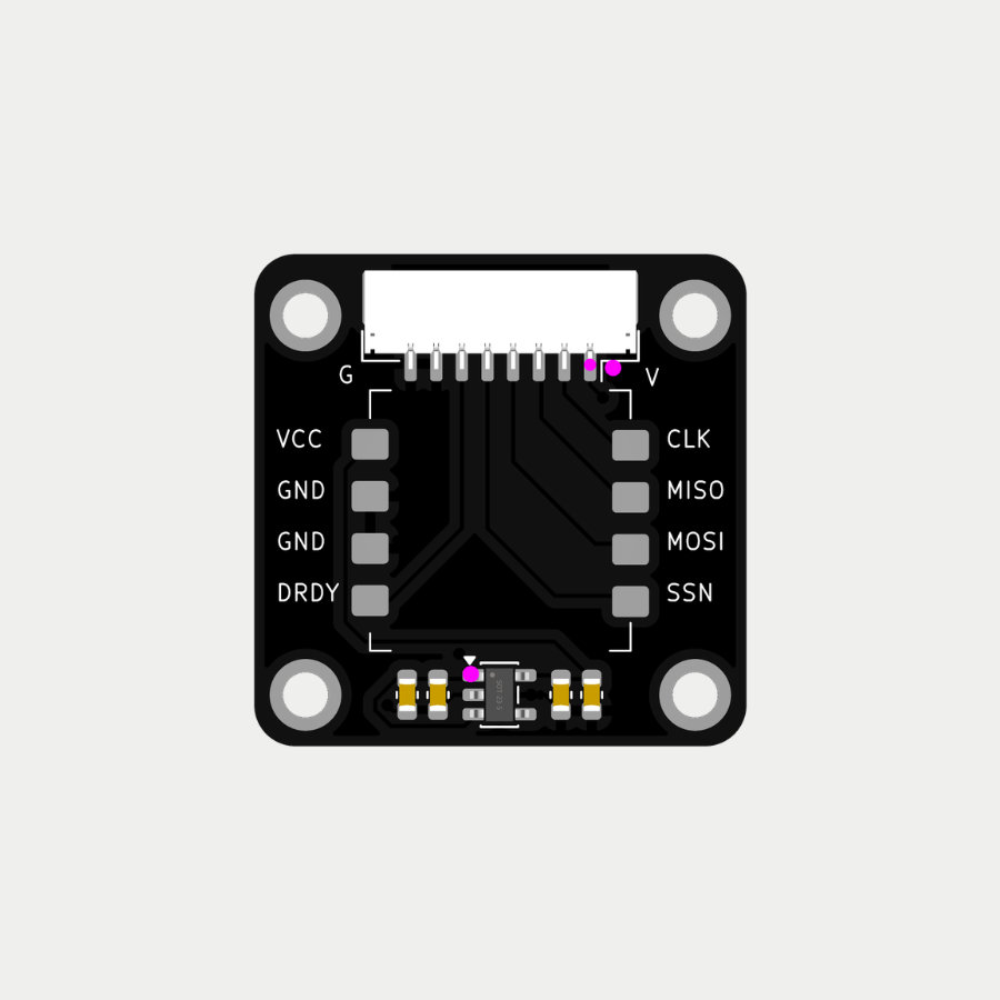 RM3100 Breakout Board circuit board