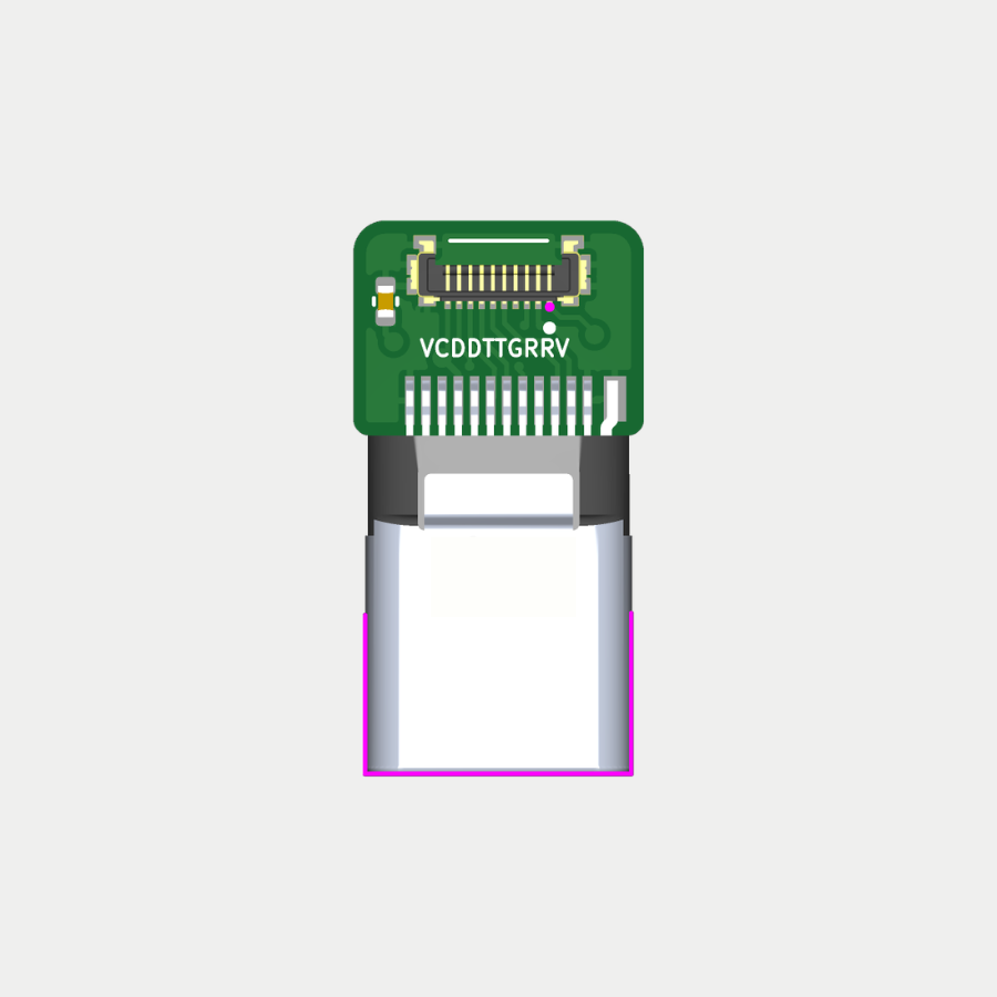 Microcoaxial USB3.2 Cable circuit board
