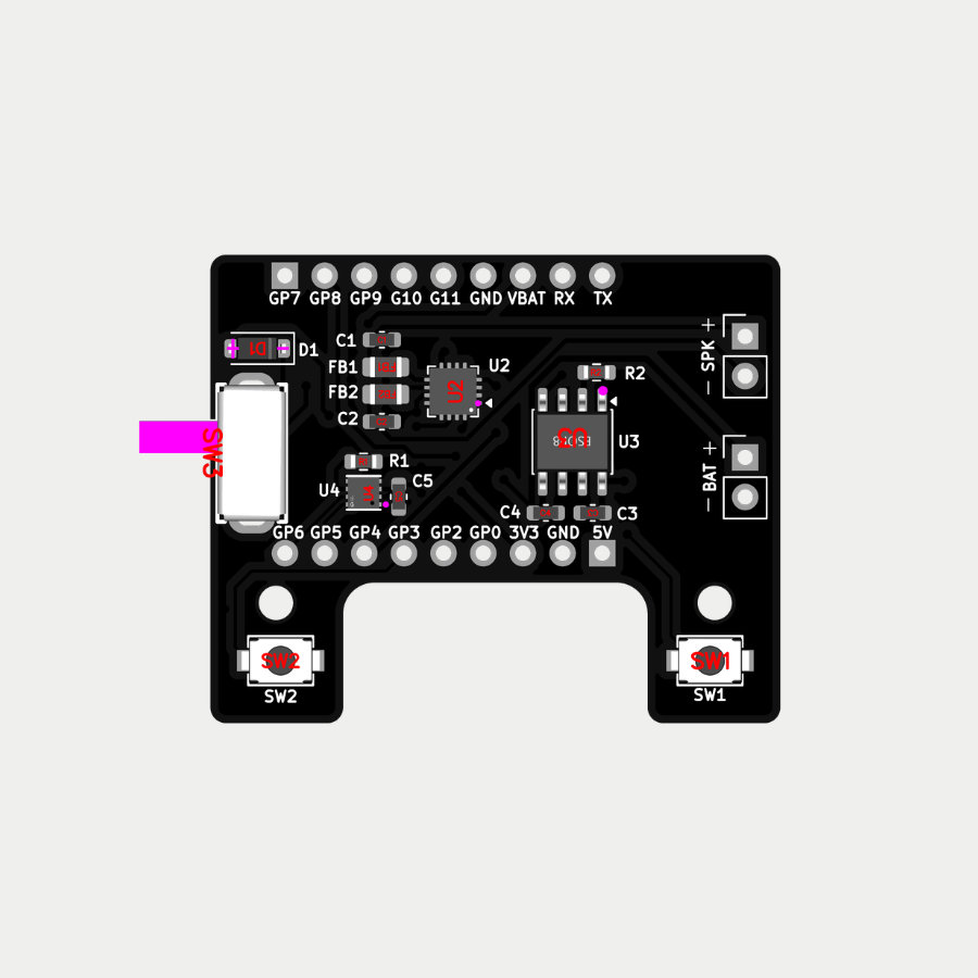 waveshare_breakout_v1 circuit board